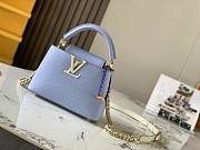 Louis Vuitton Mini Capucines Blue-21 x 14 x 8cm - 1