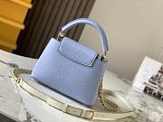 Louis Vuitton Mini Capucines Blue-21 x 14 x 8cm - 5