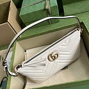 GG Marmont White shoulder bag-23x 12x 10cm - 4