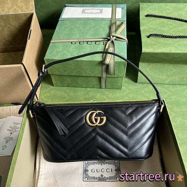 GG Marmont Black shoulder bag-23x 12x 10cm - 1