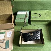 GG Marmont Black shoulder bag-23x 12x 10cm - 4