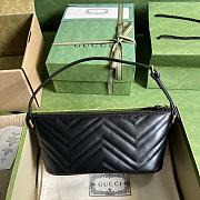 GG Marmont Black shoulder bag-23x 12x 10cm - 2
