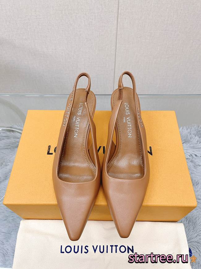 Louis Vuitton Heels Brown - 1