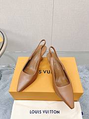 Louis Vuitton Heels Brown - 5