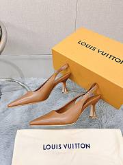 Louis Vuitton Heels Brown - 4