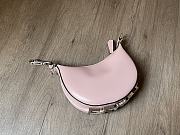 Fendi graphy Nano Pink leather bag-16.5*14*5cm - 3