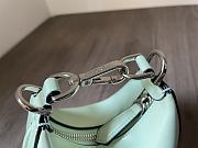 Fendi graphy Nano Mint green leather bag - 2