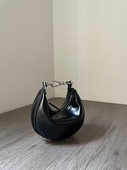 Fendi graphy Nano Black leather bag-16.5*14*5cm - 5