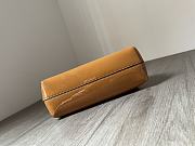 Fendi First Midi Brown patent leather bag-26*9.5*18cm - 4