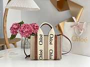 Chole Small Woody Tote Bag-26.5*20*8cm - 1