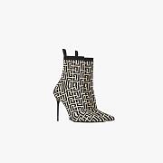 Balmain ankle boots with Balmain monogram - 1