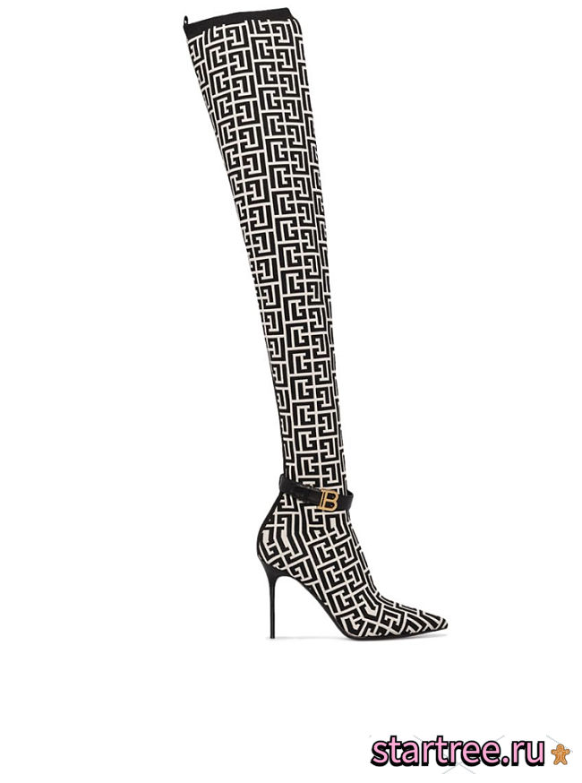 Balmain Thigh Boots - 1