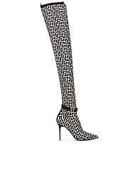 Balmain Thigh Boots - 1