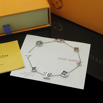 Louis Vuitton Bracele Silver 001
