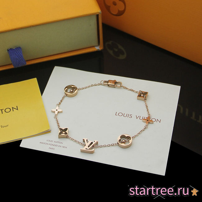 Louis Vuitton Bracele Rose Gold 001 - 1