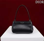 DIOR Small KEY BAG Black Box Calfskin - 4