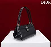 DIOR Small KEY BAG Black Box Calfskin - 3