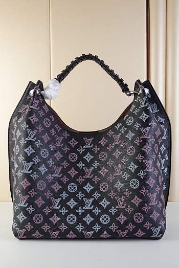 Louis Vuitton Mahina Carmel Hobo Bag M21299