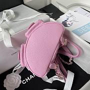 Chanel Small Backpack Grained Shiny Calfskin - 4