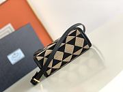 Prada Mini Symbole embroidered fabric handbag - 2