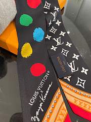 LV x YK Painted Dots Monogram Scarf - 3