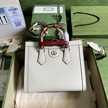 Gucci Diana mini tote bag White-27cm