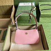 GUCCI Mini Aphrodite Shoulder Bag Pink-21x 12x 4cm - 1