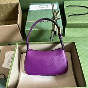 GUCCI Mini Aphrodite Shoulder Bag purple-21x 12x 4cm - 3