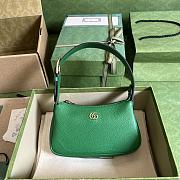 GUCCI Mini Aphrodite Shoulder Green-21x 12x 4cm - 1