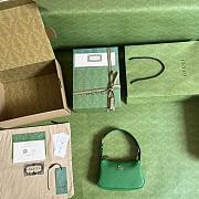 GUCCI Mini Aphrodite Shoulder Green-21x 12x 4cm - 3