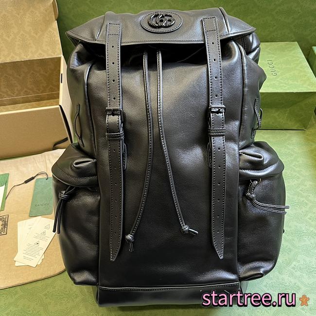 Gucci Backpack with tonal Double G Black-38x 44x 15cm - 1