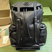 Gucci Backpack with tonal Double G Black-38x 44x 15cm - 1