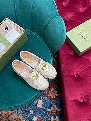 Gucci Nappa Charlotte Espadrille Flat - 4