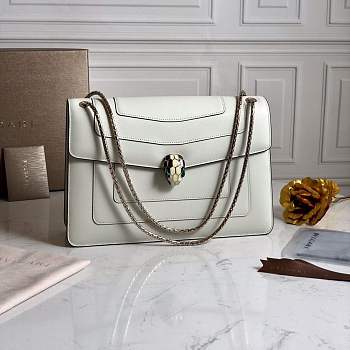 CohotBag bvlgari serpenti forever White-28cm