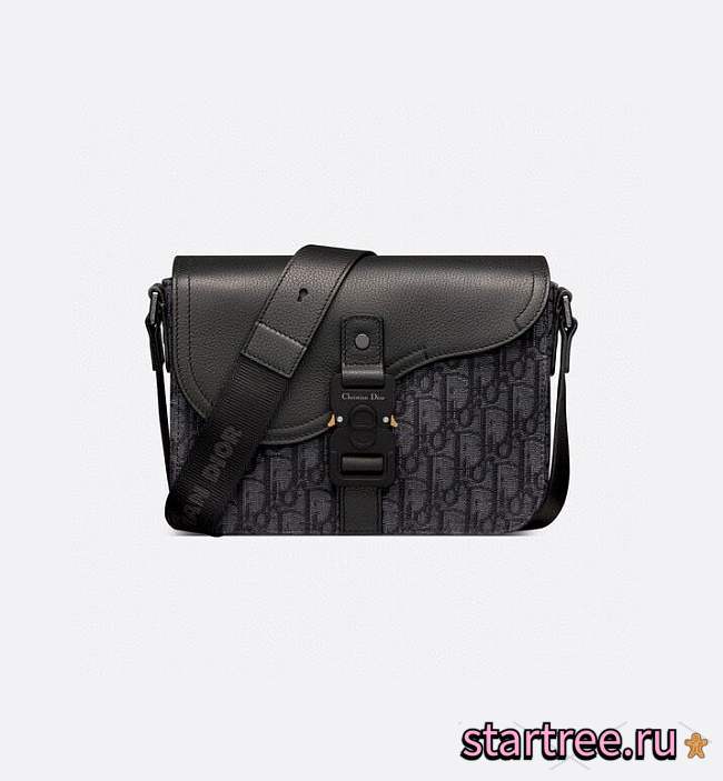 Dior Saddle Mini Bag With Strap-23*18*6cm - 1