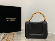 Bvlgari Women's Black X Mary Katrantzou Leather Top-handle Bag - 3