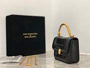 Bvlgari Women's Black X Mary Katrantzou Leather Top-handle Bag - 4