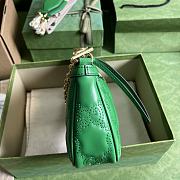 GUCCI GG MATELASSÉ HANDBAG GREEN-25x 15x 8cm - 2