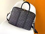 Louis Vuitton Porte-Documents Voyage Briefcase Damier Graphite  - 1