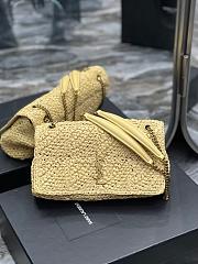 YSL JAMIE MEDIUM IN RAFFIA - 5