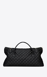 YSL Giant Travel Bag in Quilted Leather - 4