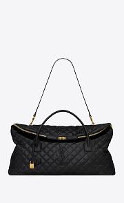YSL Giant Travel Bag in Quilted Leather - 2