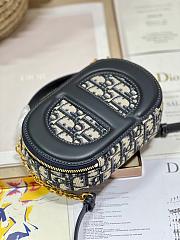 DIOR CD SIGNATURE OVAL CAMERA BAG - 3