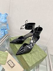 Gucci WOMEN'S HIGH HEEL PATENT PUMP - 3