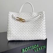 Bottega Veneta Medium Andiamo White - 32x25x11cm - 1