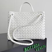 Bottega Veneta Medium Andiamo White - 32x25x11cm - 2