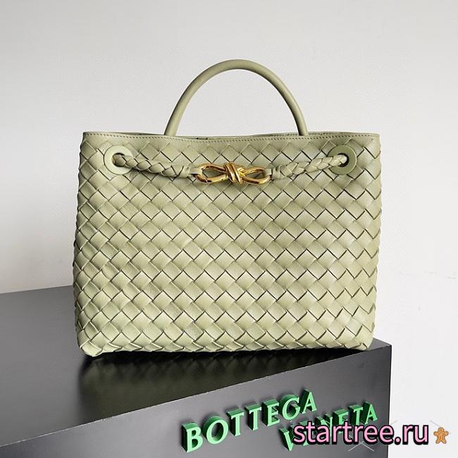 Bottega Veneta Medium Andiamo Travertine - 32x25x11cm - 1