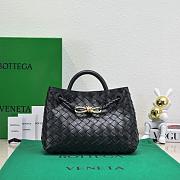 Bottega Veneta Andiamo Medium black leather tote bag - 19*25*10.5cm - 1