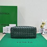 Bottega Veneta Andiamo Medium dark green leather tote bag - 19*25*10.5cm - 4
