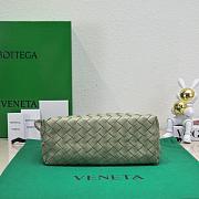 Bottega Veneta Andiamo Medium light green leather tote bag - 19*25*10.5cm - 3